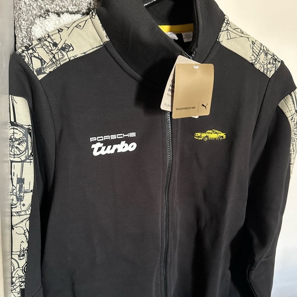 Porsche Legacy T7 Motorsport Sweat Jacket Men - Medium - Picture 1 of 1